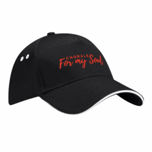 Casquette noire "Chorale For my Soul"