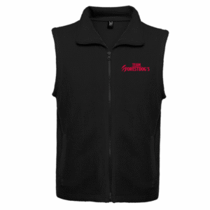 Veste polaire sans manches Bellagio noire « Forestdog’s »