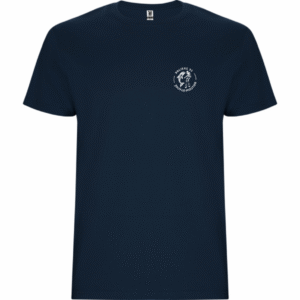 T-shirt Stafford bleu marine col rond « Paliers 95 »