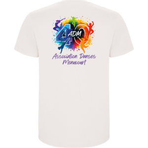 T-shirt Stafford adulte « 40 ans Danse Menucourt »