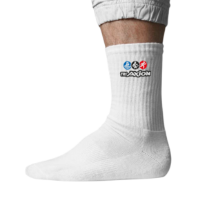 Paire de chaussettes blanches « Triaxion »