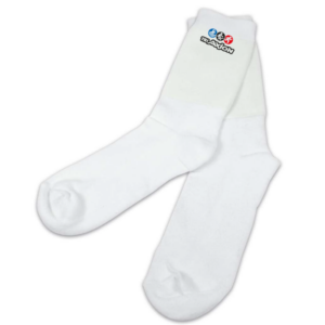 Paire de chaussettes blanches « Triaxion »