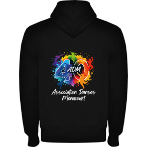 Veste à capuche Montblanc adulte « 40 ans Danse Menucourt »