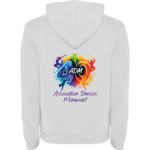 Sweat à capuche Urban adulte « 40 ans Danse Menucourt »