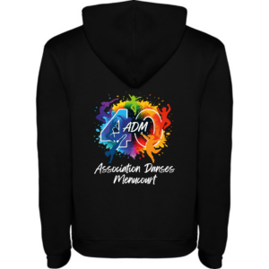 Sweat à capuche Urban adulte « 40 ans Danse Menucourt »