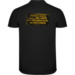 Polo noir star "Casim"