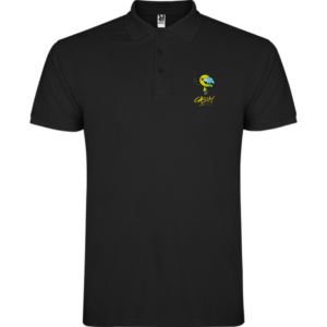 Polo noir Star « Casim »