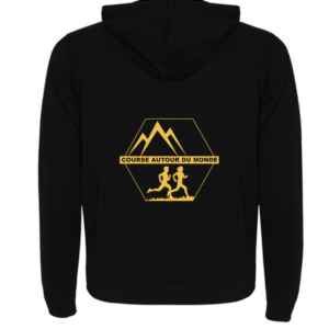 Veste à capuche Fuji noire « CDAM »