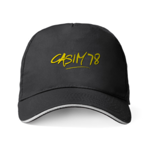 Casquette Eris noire "Casim 78"