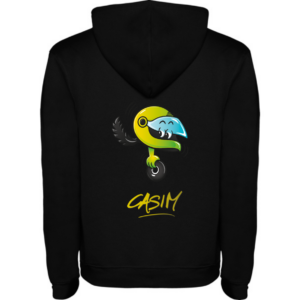 Sweat à capuche Urban noir « Casim »
