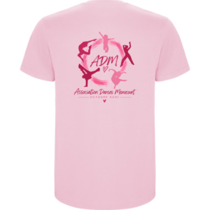 T-shirt adulte « Danse Menucourt – Octobre Rose »
