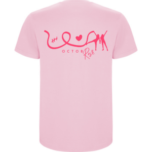 T-shirt rose Stafford adulte « Octobre Rose »